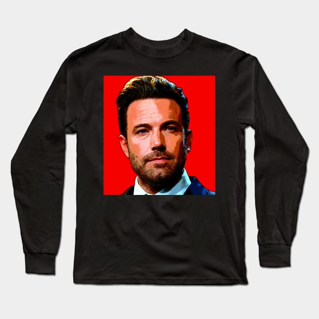 ben affleck Long Sleeve T-Shirt by oryan80